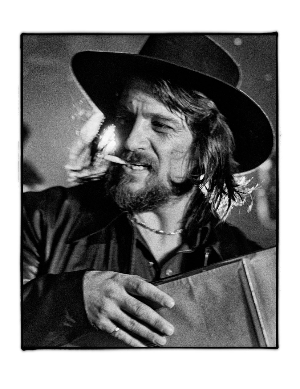 Waylon Jennings - Nashville Palace, Nashville, Tennessee - Octobre 1977 (photo) - Alan Messer
