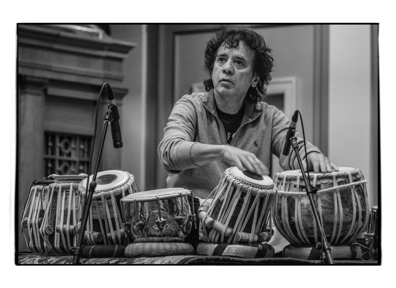Zakir Hussain au Schermerhorn Symphony Center, Nashville, 2018 (photo) - Alan Messer