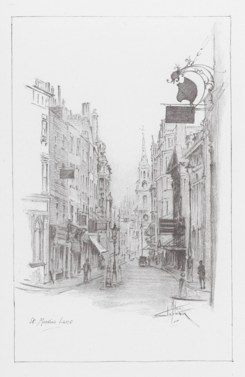 Ruelles de Londres : St Martin