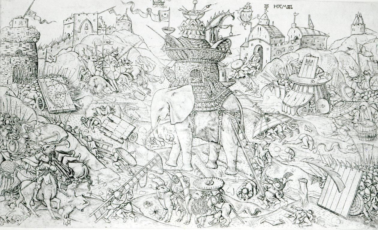 Éléphants en guerre - Alart du Hameel