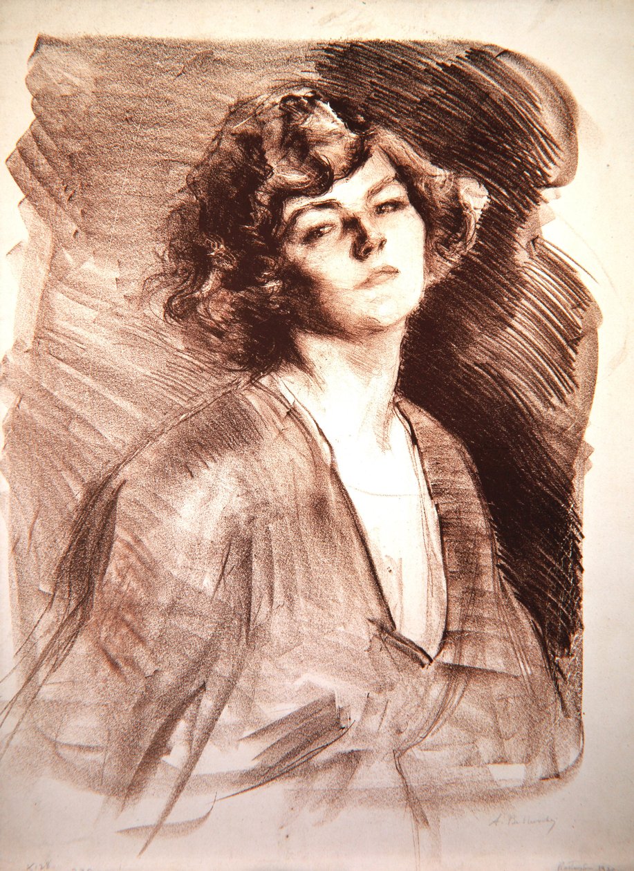 Enid à Rustington, 1920 - Albert de Belleroche