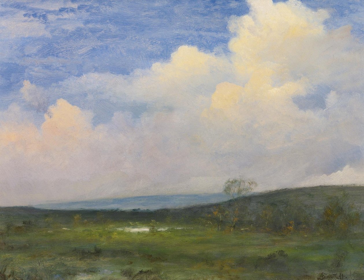 Nuages sur la Californie - Albert Bierstadt