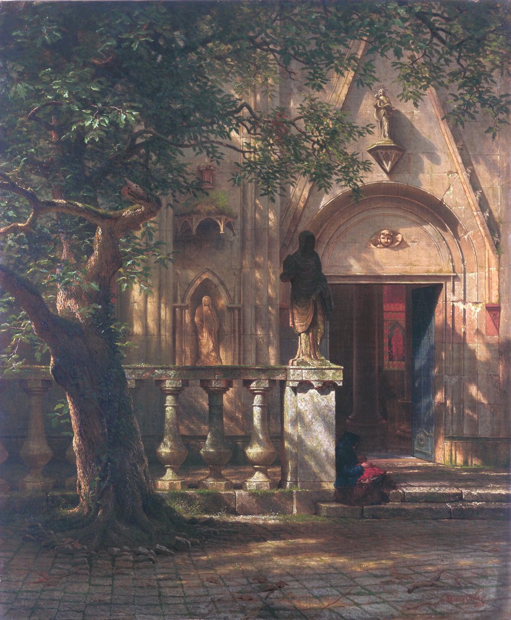 Lumière du soleil et ombre - Albert Bierstadt