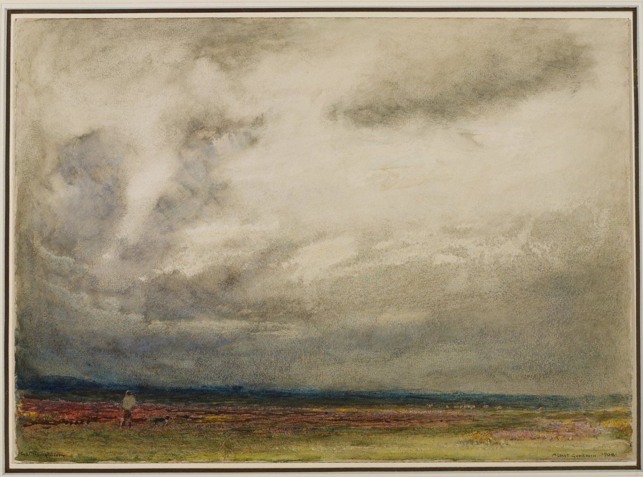 Une tempête qui approche, 1908 - Albert Goodwin