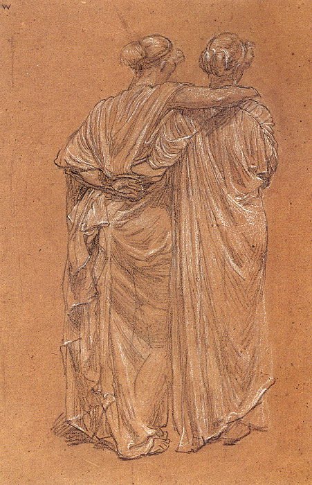Étude de deux femmes - Albert Joseph Moore