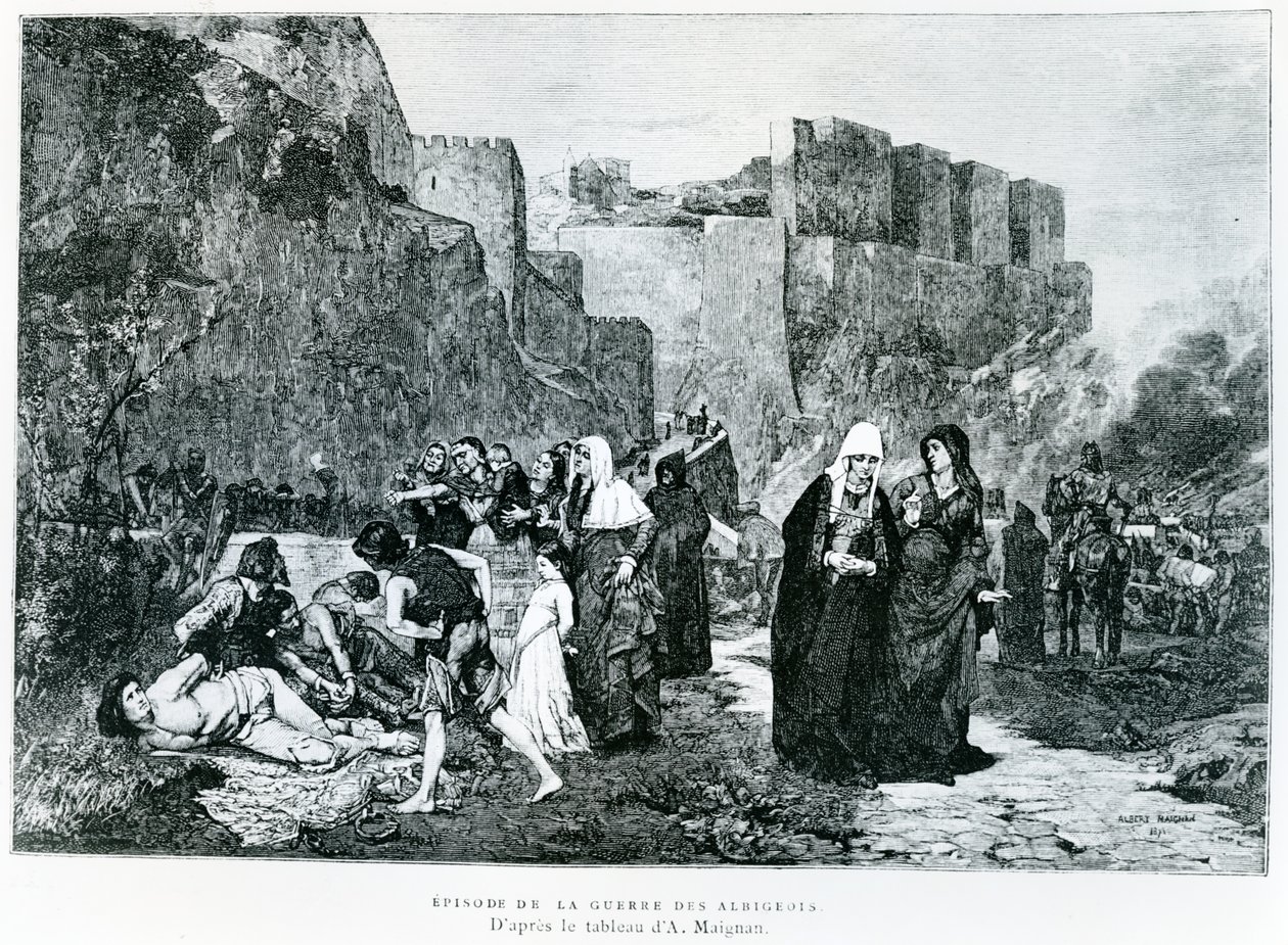 Les insultes faites aux prisonniers, un épisode en 1211 pendant la croisade des Albigeois - Albert Pierre Rene Maignan