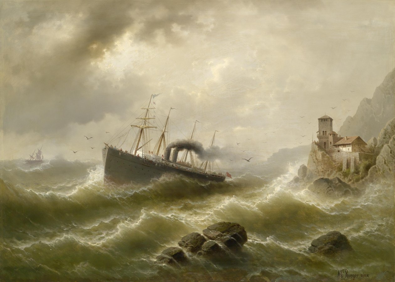 Station de Lhootse sur la mer du Nord - Albert Rieger
