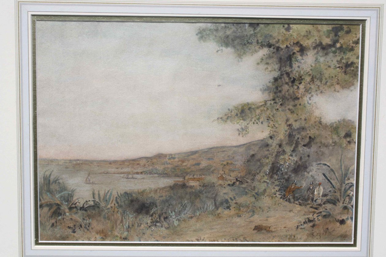 Vue du port d
