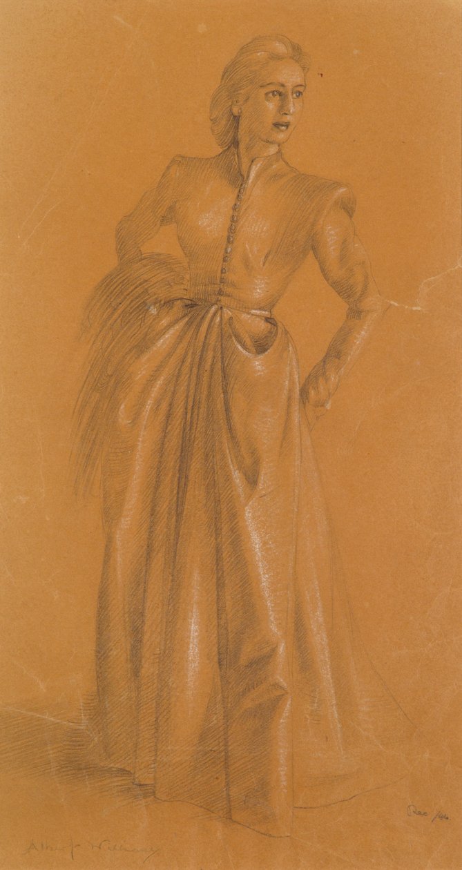Étude pour un costume, 1949 - Albert Williams