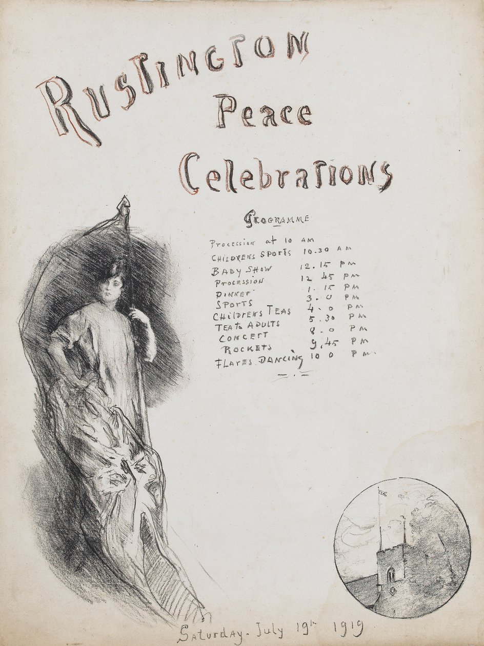 Célébrations de la paix, Rustington, 1919 - Albert de Belleroche