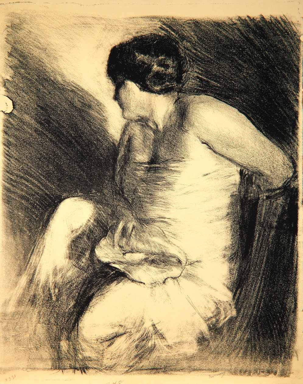 Femme avec coquillage, 1906 - Albert de Belleroche