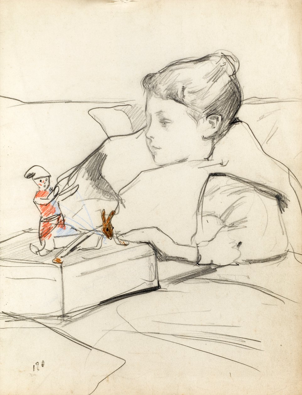 Yvette, vers 1898 - Albert de Belleroche