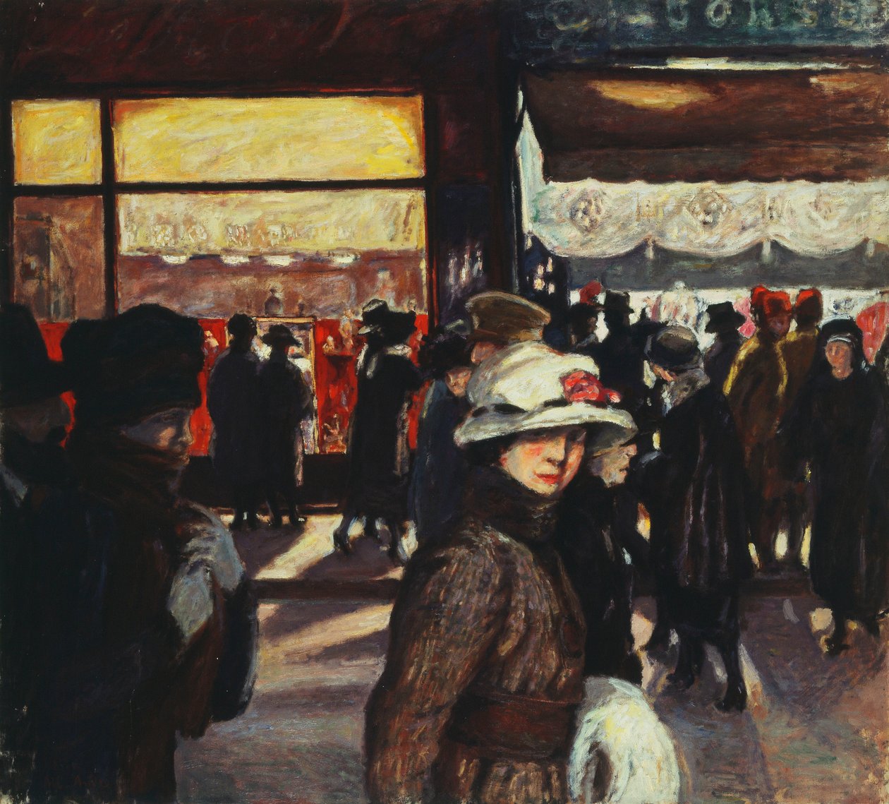 La rue Saint-Ferreol a Marseilles - Albert Andre