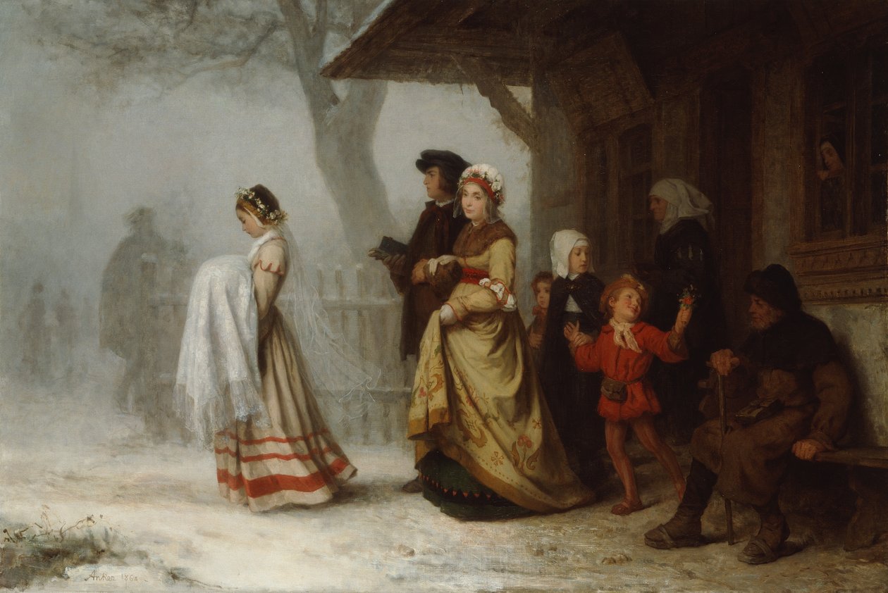 Baptême - Albert Anker