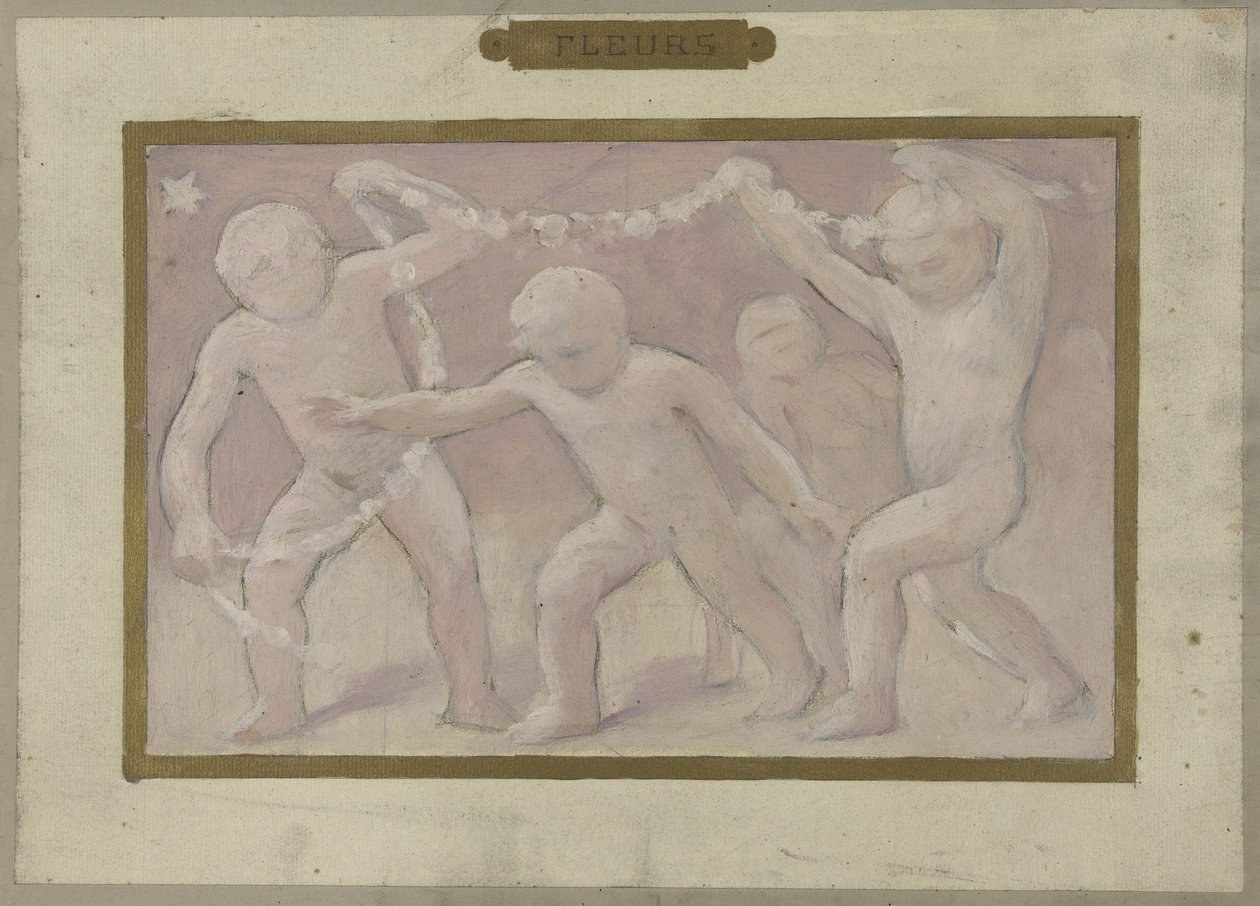 Esquisse pour la Salle des Fêtes de l