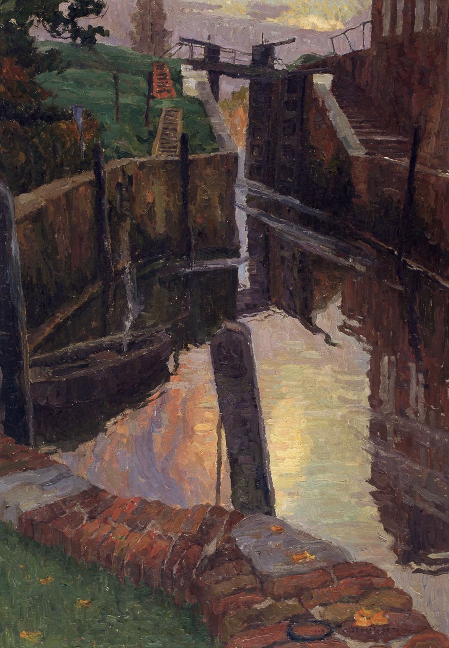 La vieille écluse sur l