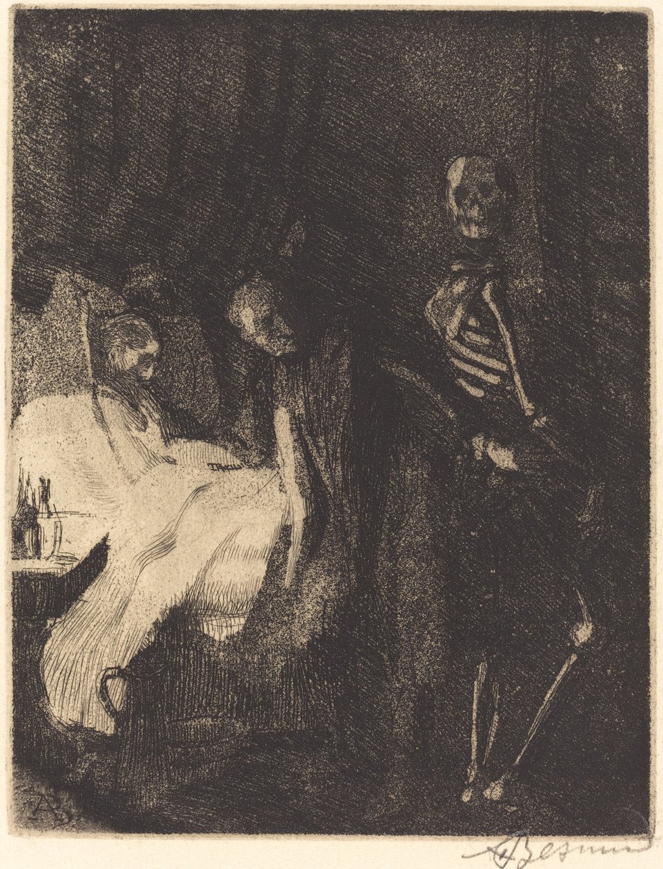 Importune - Albert Besnard