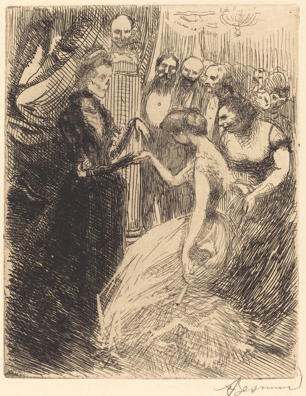 La présentation - Albert Besnard