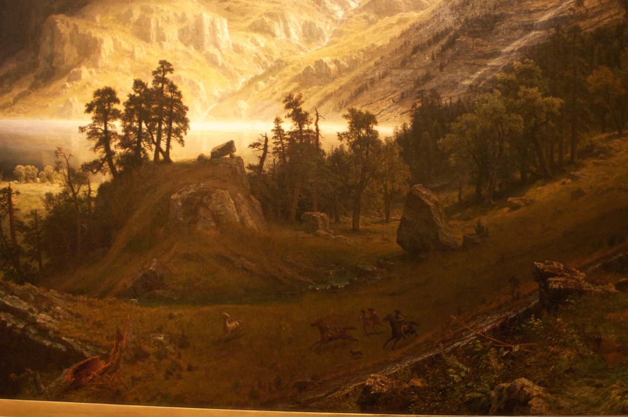 Une tempête dans les Rocheuses, le mont Rosalie - Albert Bierstadt