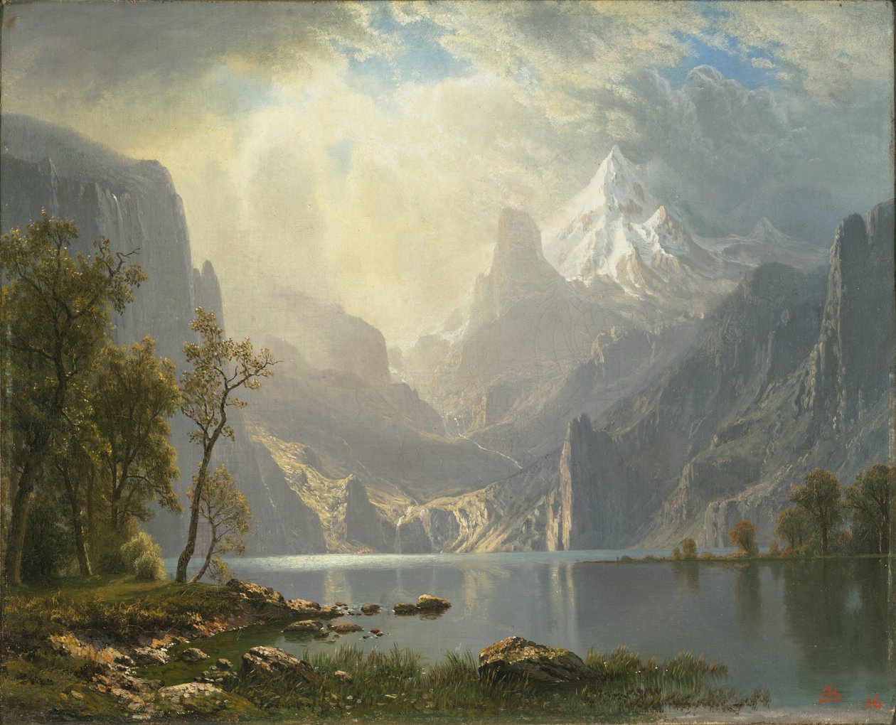 Dans les Sierras - Albert Bierstadt