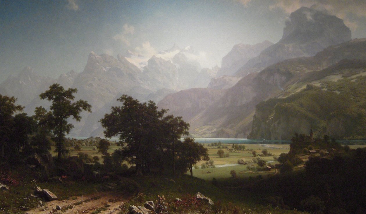 Lac des Quatre-Cantons - Albert Bierstadt