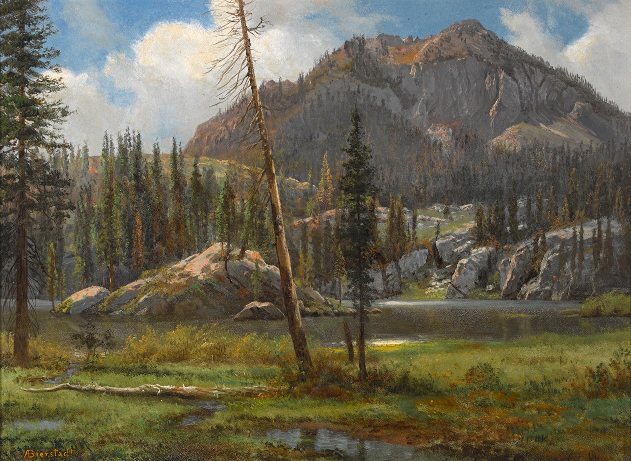Montagnes de la Sierra Nevada méridionale - Albert Bierstadt
