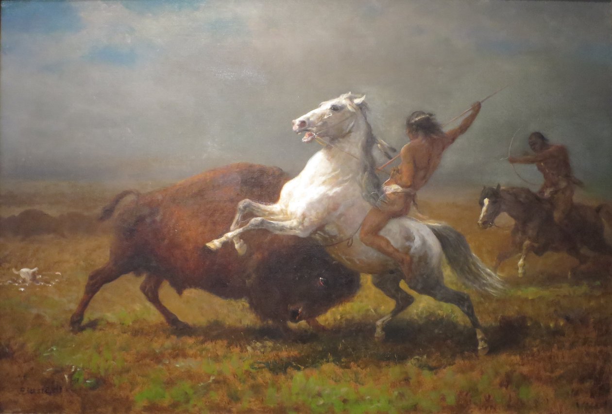 Étude pour "Le dernier des buffles" (en anglais) - Albert Bierstadt