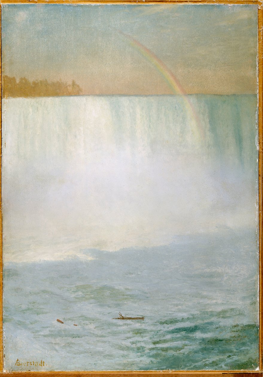 Cascade et Arc-en-ciel, Niagara - Albert Bierstadt