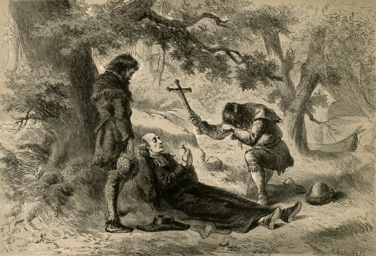 Mort du père Marquette, 1877 - Albert Bobbett