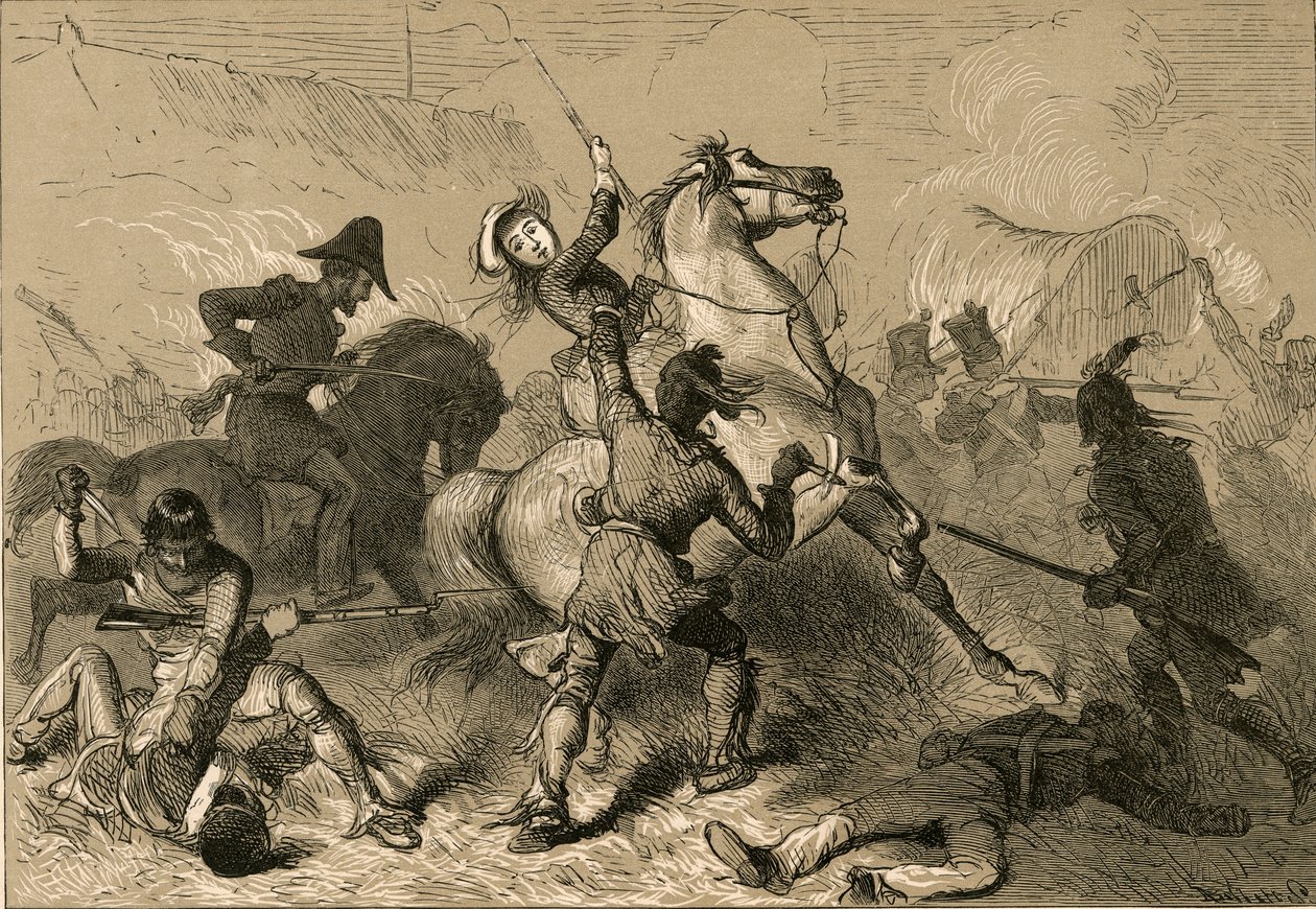 Mme Heald et les sauvages à Chicago, 1878 - Albert Bobbett