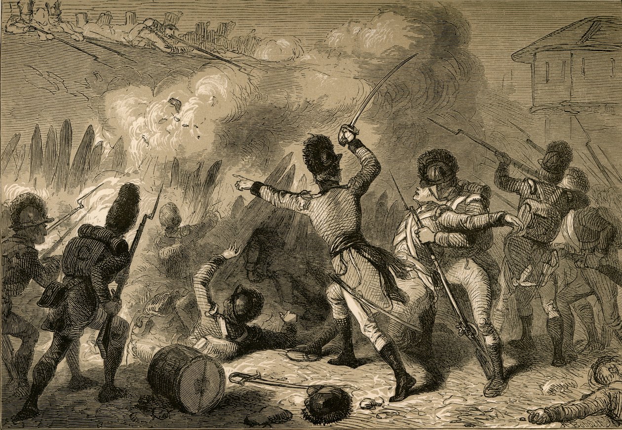 Les Britanniques repoussés à Fort Stephenson - Albert Bobbett