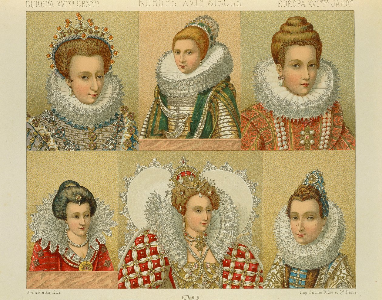 Le Costume Historique par Auguste Racinet, Volume IV - Albert Charles August Racinet