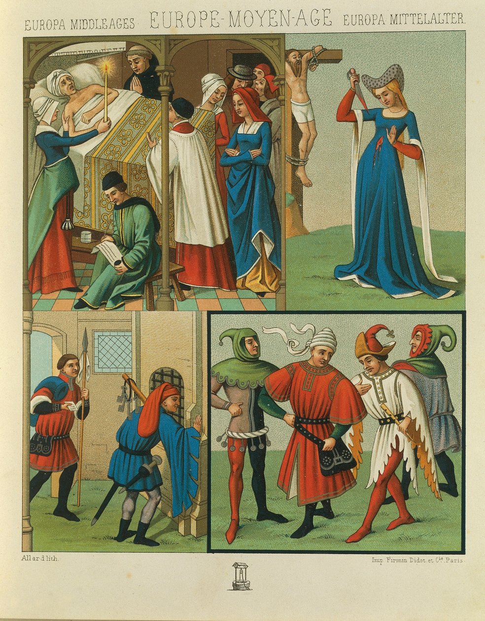 Le Costume Historique par Auguste Racinet, Volume IV - Albert Charles August Racinet
