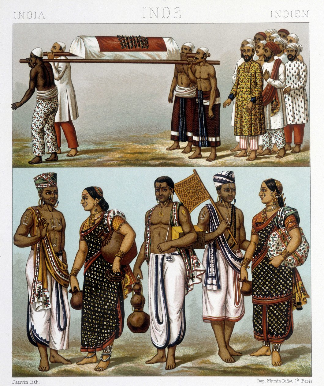 Costumes traditionnels des musulmans (haut de l