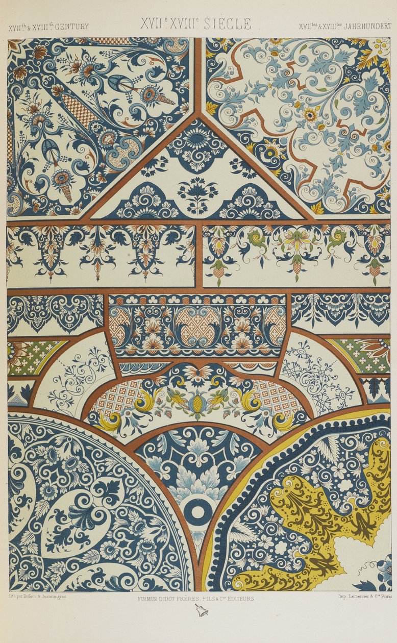 XVIIe et XVIIIe siècles, planche 82 de 