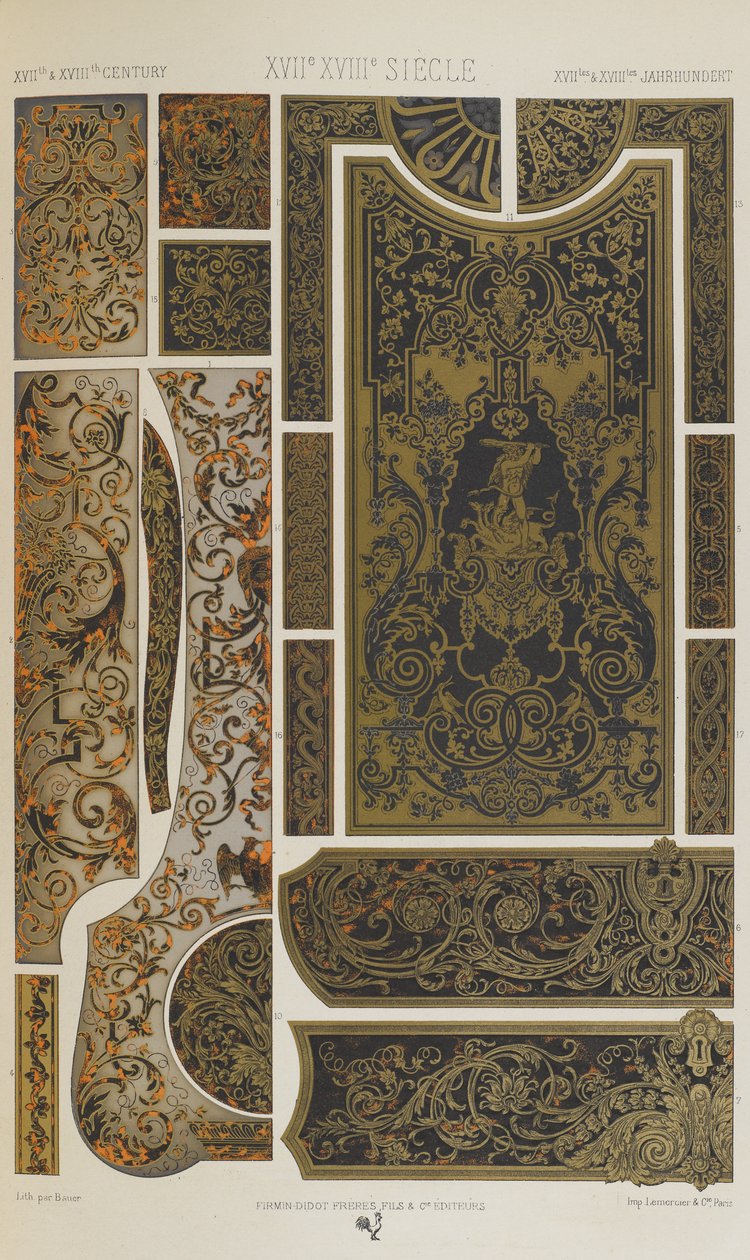 XVIIe et XVIIIe siècles, planche 84 de 