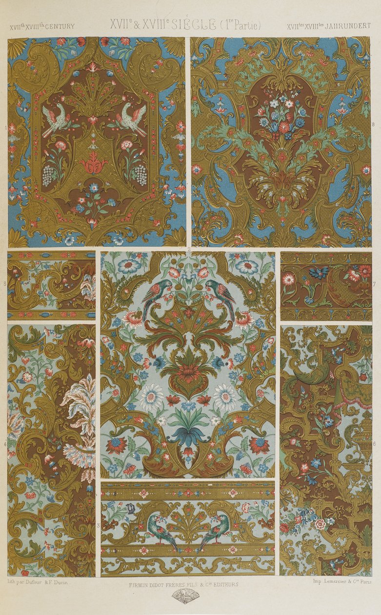 XVIIe et XVIIIe siècles, planche 86 de 