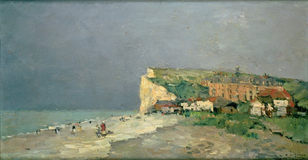 La Plage de Puys-sous-Dieppe, ciel d