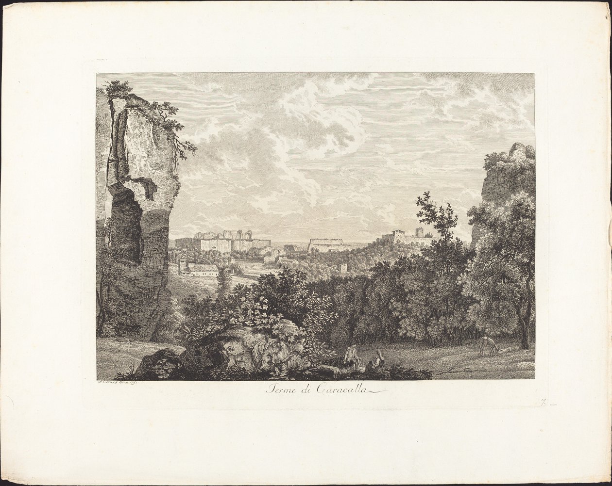 Thermes de Caracalla - Albert Christoph Dies