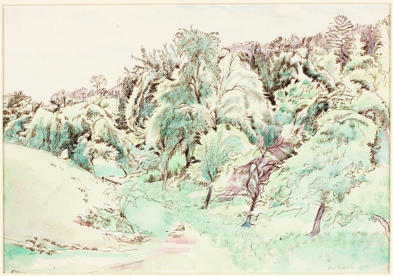 À la ferme de Tuck, Tunley - Albert Daniel Rutherston