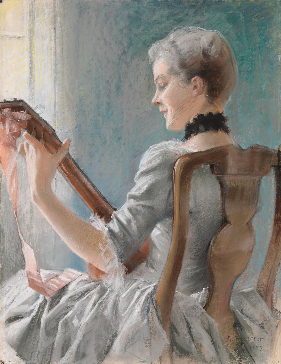 Chanson de printemps de Dalin - Albert Edelfelt