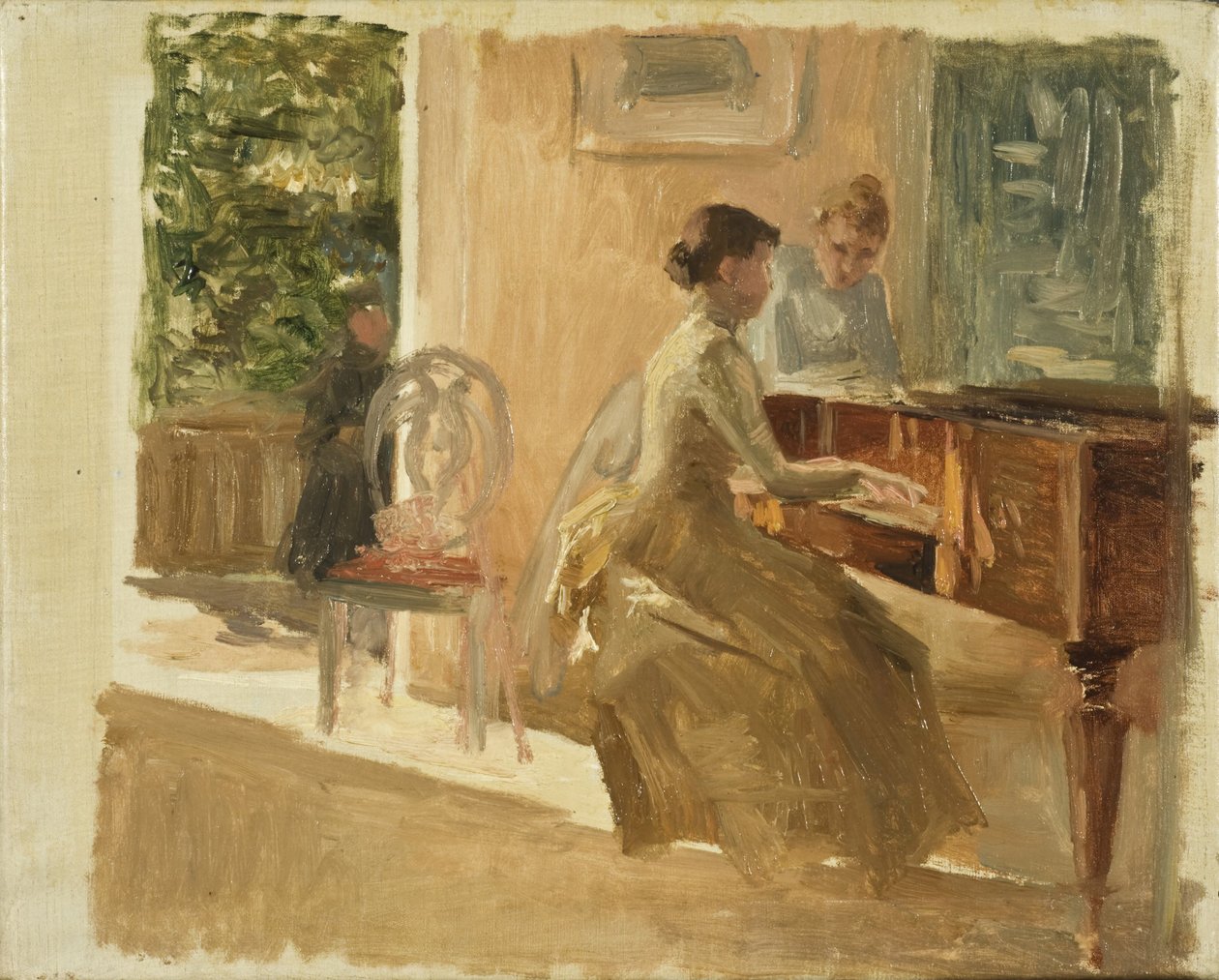Dans le salon de Haiko - Albert Edelfelt