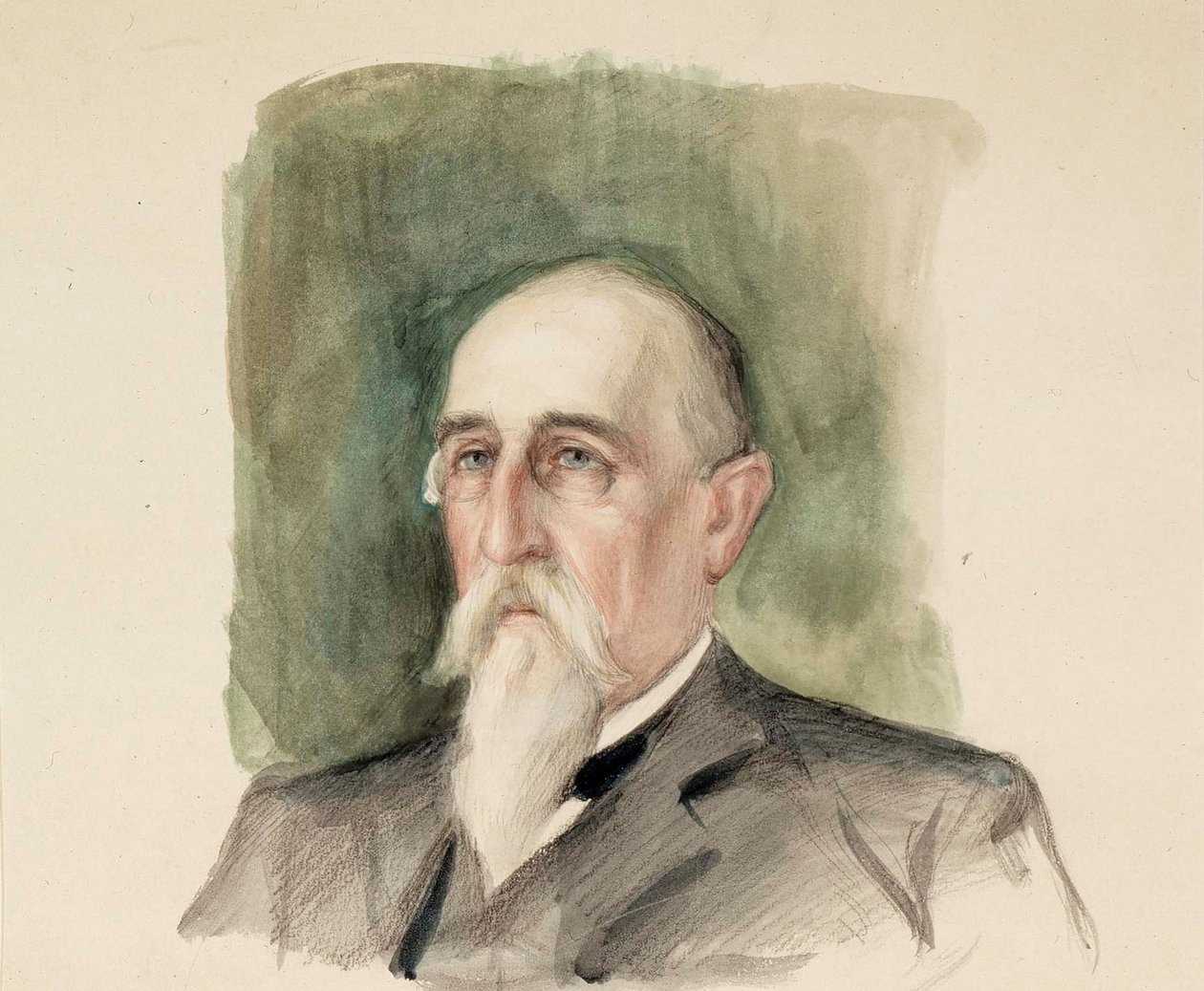 Leo Mechelin, étude de portrait - Albert Edelfelt