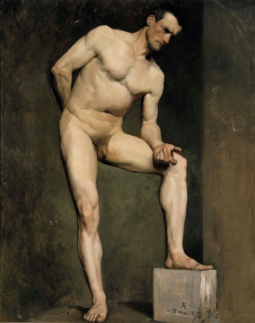 Modèle masculin, étude d
