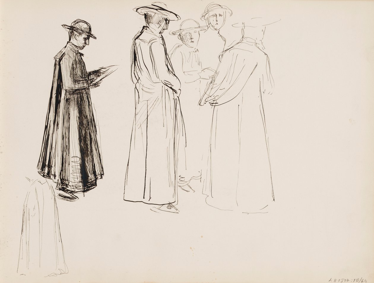 Le clergé - Albert Edelfelt