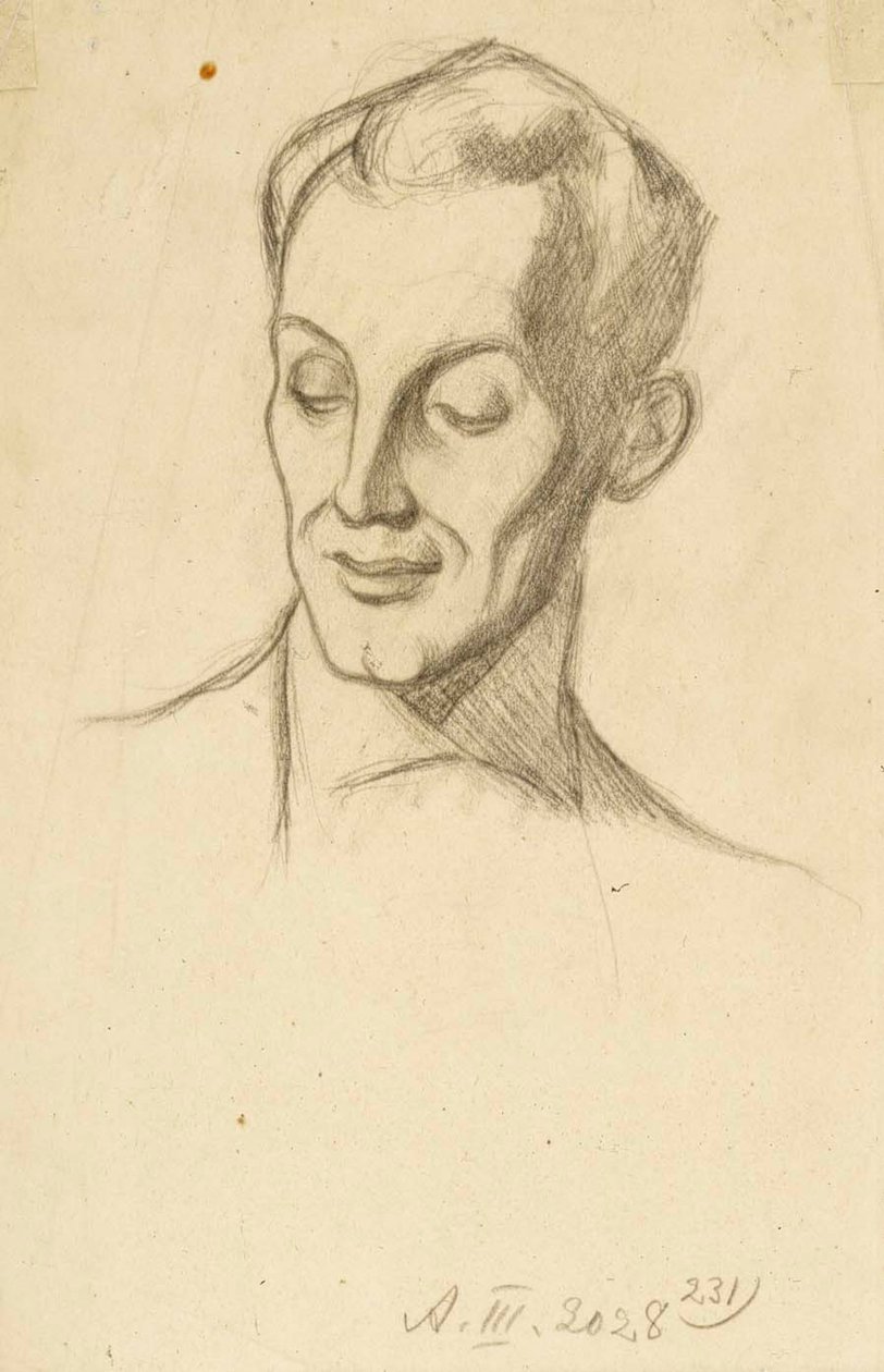Portrait de Bruno Aspelin - Albert Edelfelt