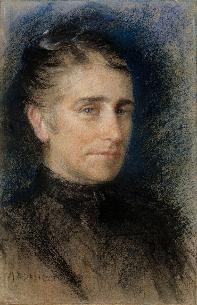 Portrait de Mme Émilie Krohn - Albert Edelfelt