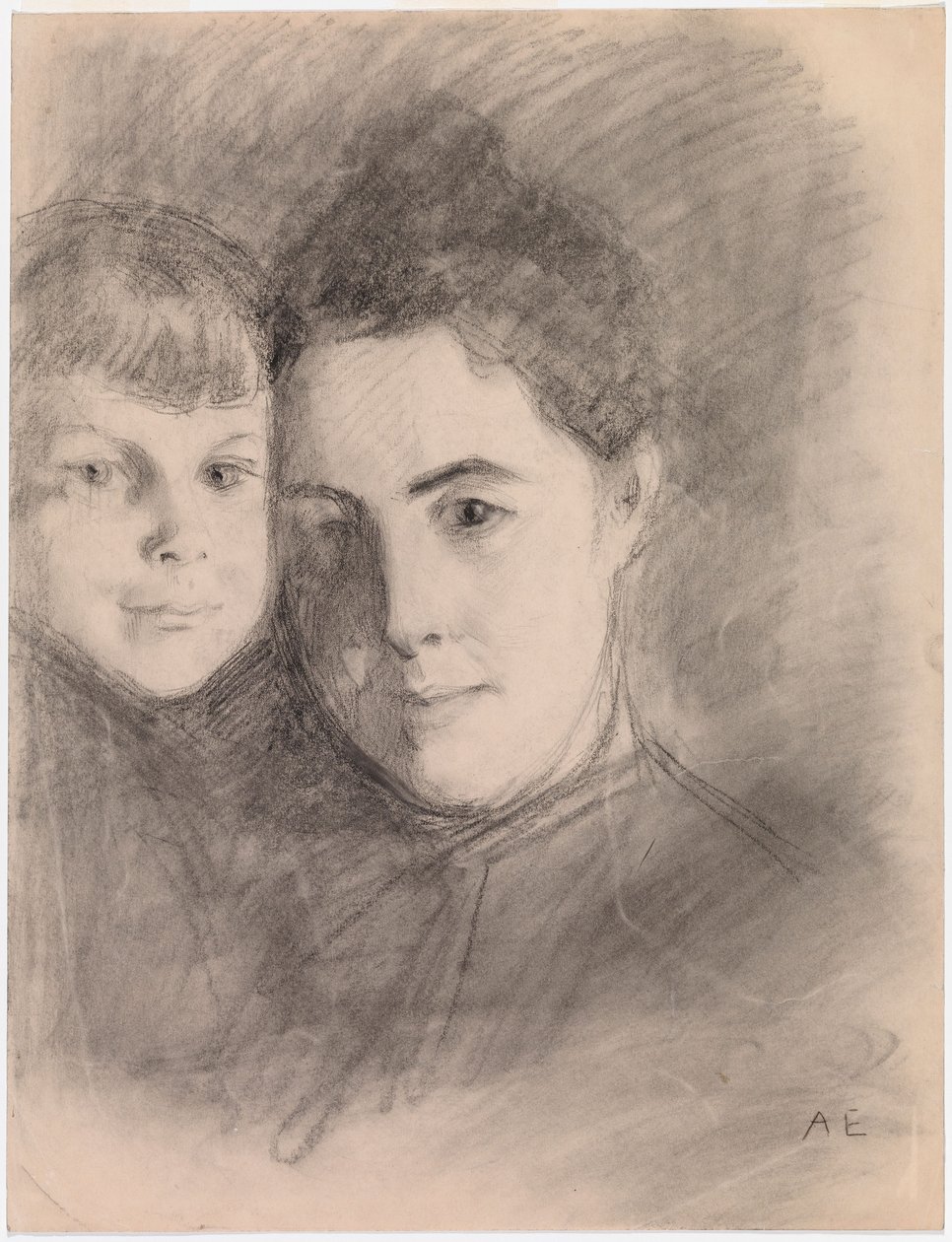 Portrait de la femme et du fils de l