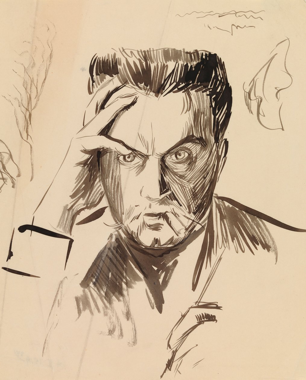 Autoportrait - Albert Edelfelt