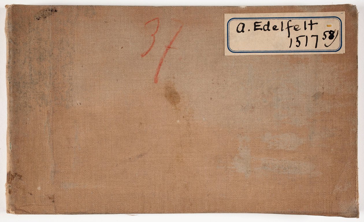 Skizzenbuch - Albert Edelfelt